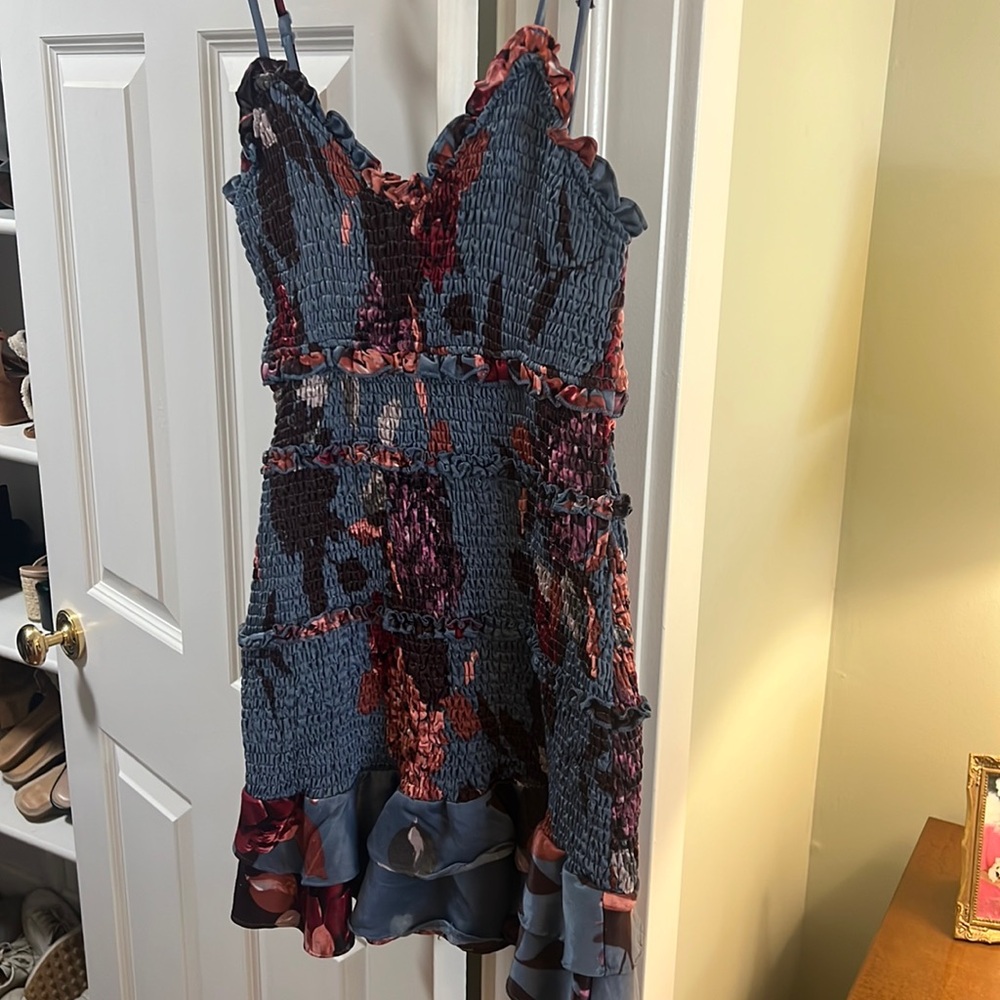 Impeccable Pig smocked dress size small